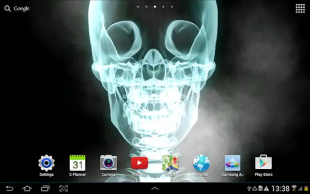 Skulls Live Wallpaper android App screenshot 0